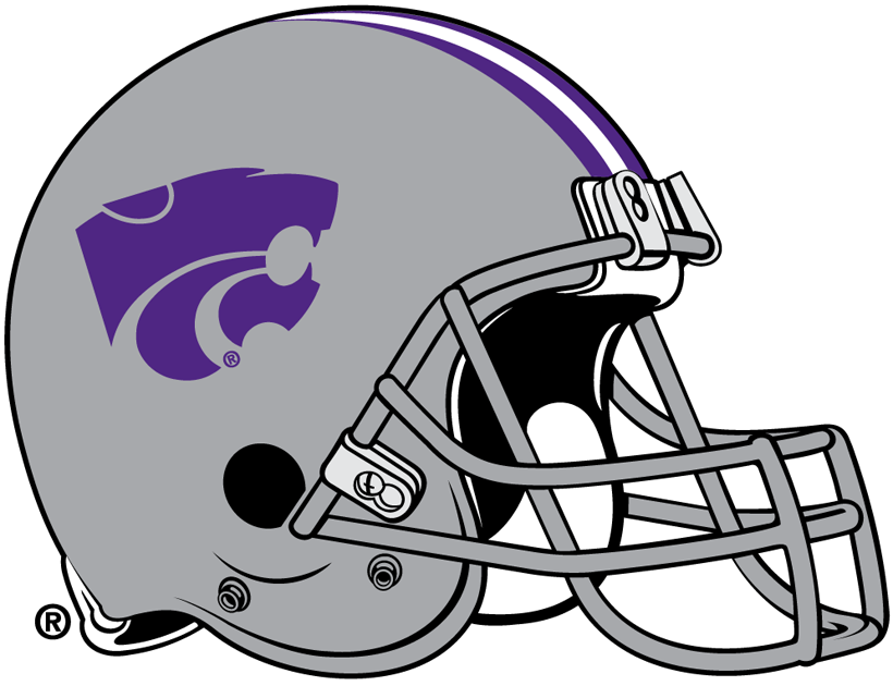 Kansas State Wildcats 1989-Pres Helmet Logo DTF decal stickers